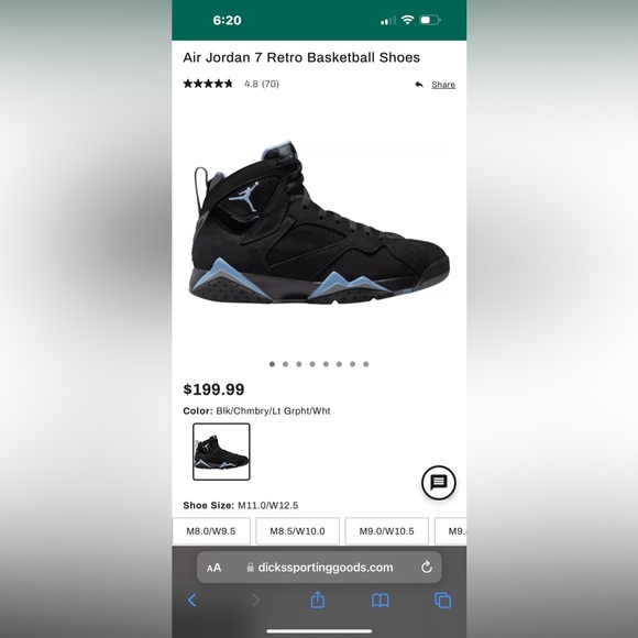 Air Jordan’s Retro 7 - Picture 11 of 12